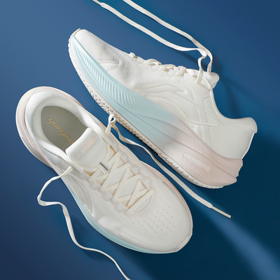 李宁越影5缓震保护跑步鞋女子2025冬季新款青少年体测训练运动鞋