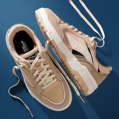 李宁板鞋男鞋2025冬季新款惟吾lite系列软弹潮流鞋子加厚休闲鞋