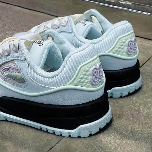 李宁布欧板鞋女款2025秋季新款软底面包鞋舒适休闲鞋透气潮流女鞋