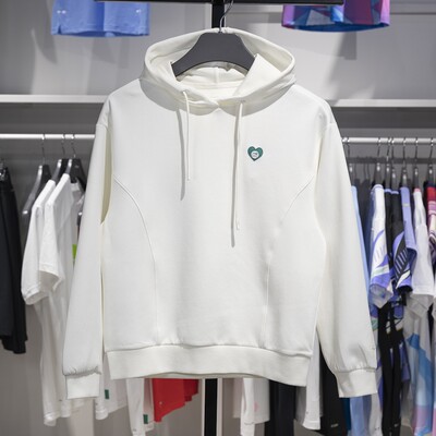 李宁卫衣女春季款2025新款百搭纯色弹力宽松连帽套头长袖AWDU596