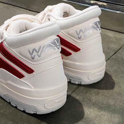 李宁惟吾MID板鞋男2025冬款加绒舒适保暖软弹中帮休闲鞋AGCU159