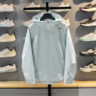 李宁双层网眼运动风衣女2026春季新款健身防泼水连帽防晒休闲外套