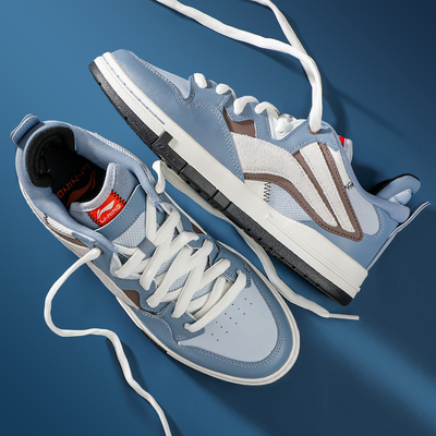 李宁惟吾PRO休闲鞋男鞋2025冬季新款平底运动鞋保暖软弹滑板鞋