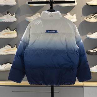 李宁孙颖莎马龙同款短羽绒服男女同款2025冬季新款运动休闲外套
