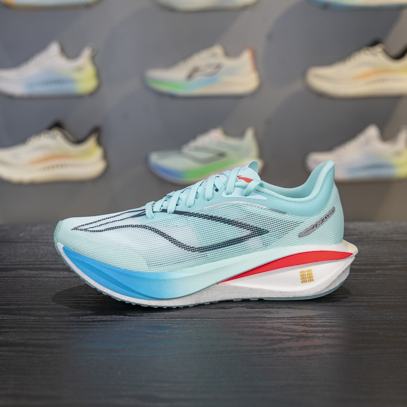 李宁飞电5C专业跑步鞋男2025秋季新款高回弹减震运动鞋ARMV001