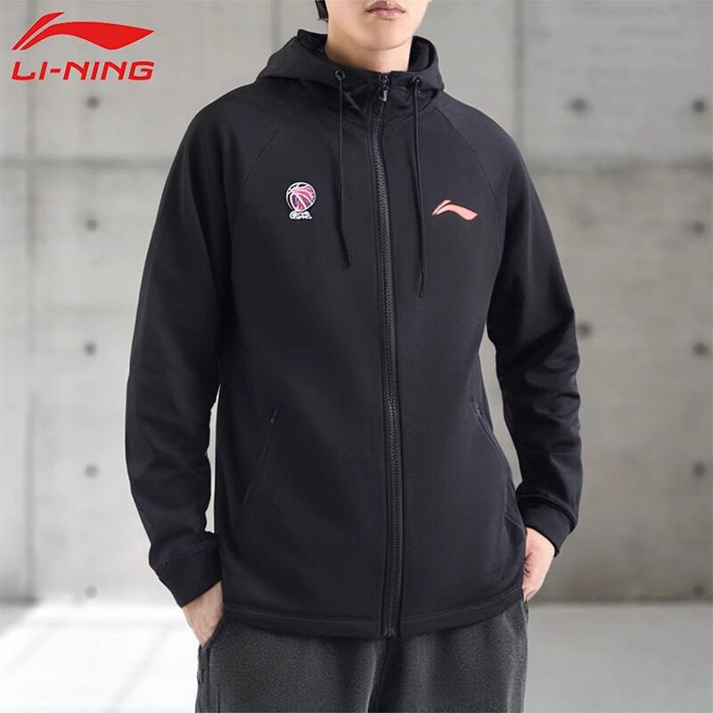 李宁卫衣男2024冬季新款