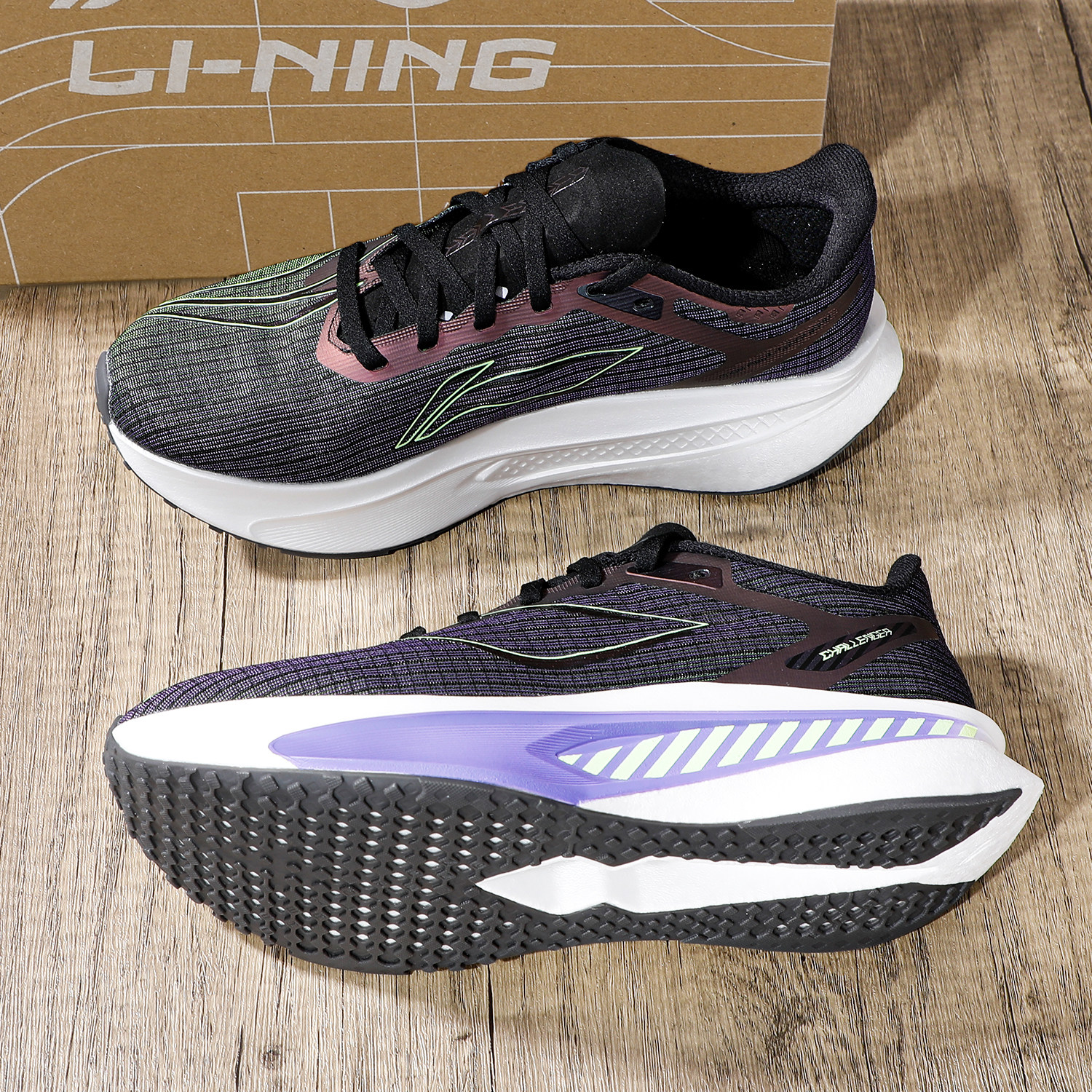 李宁飞电6C跑步鞋男2026春季新款反光䨻丝轻质马拉松竞速透气跑鞋