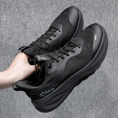 李宁休闲鞋男鞋2025秋款Softgo2轻便减震网面透气运动鞋跑步鞋