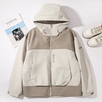 李宁三合一羽绒服外套男2025冬季新款鸭绒内搭防风保暖登山冲锋衣