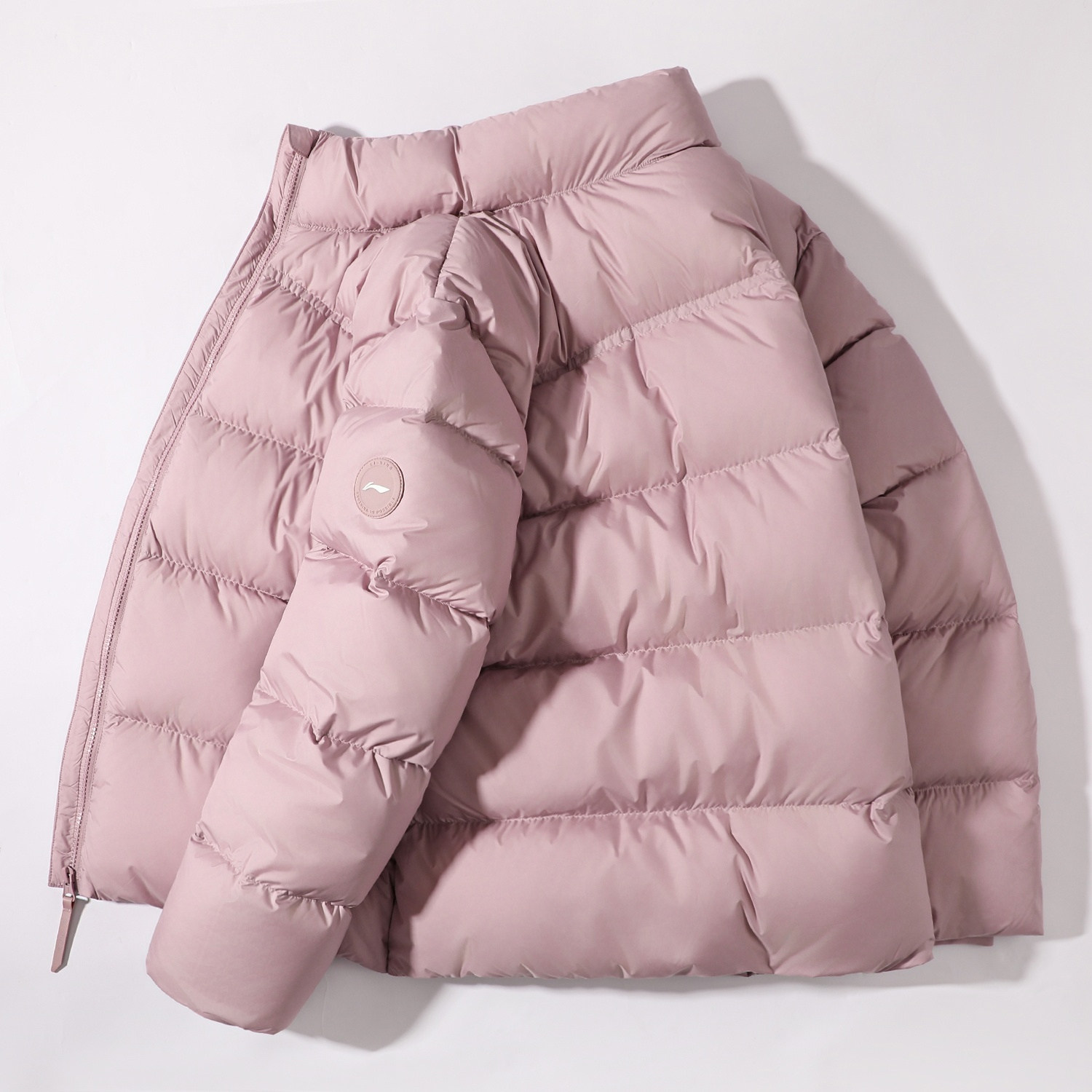 李宁短款羽绒服女2025冬新款立体裁剪85%鹅绒面包服保暖立领外套,运动服/休闲服装,运动羽绒服,淘宝优惠券,粉丝福利购,淘宝优惠卷