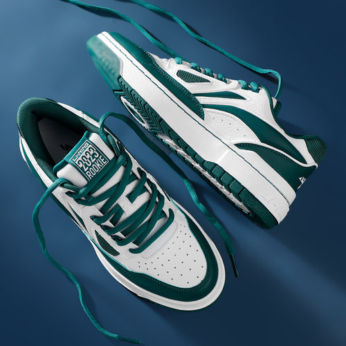 车缝线系带板鞋男2023秋新品