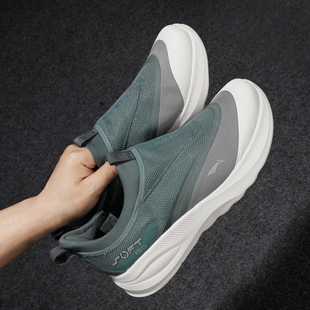 go2代一脚蹬休闲鞋 透气运动鞋 男款 夏季 AGLV005 2025新款 李宁soft