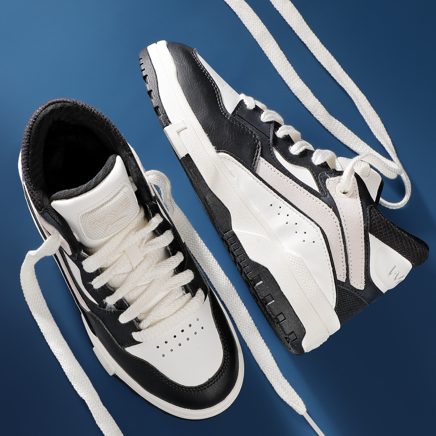 李宁惟吾MID中帮板鞋女款2025冬季新款加绒软底透气休闲鞋AGCU160,运动鞋new,运动休闲鞋,淘宝优惠券,粉丝福利购,淘宝优惠卷