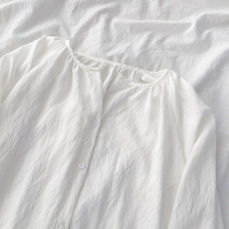 長袖防曬襯衣夏季2019新款女韓版網紅流行文藝小衆設計感襯衫上衣在類目 女裝/女士精品, 襯衫中 - 來自Buy2taobao.com提供專業的淘寶代購服務