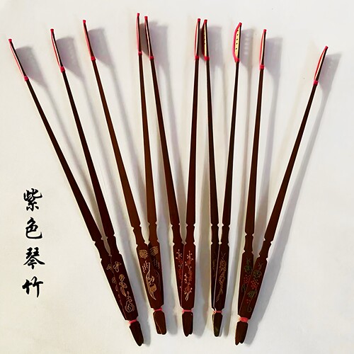 厂家直销扬琴琴竹毽子紫檀黑檀