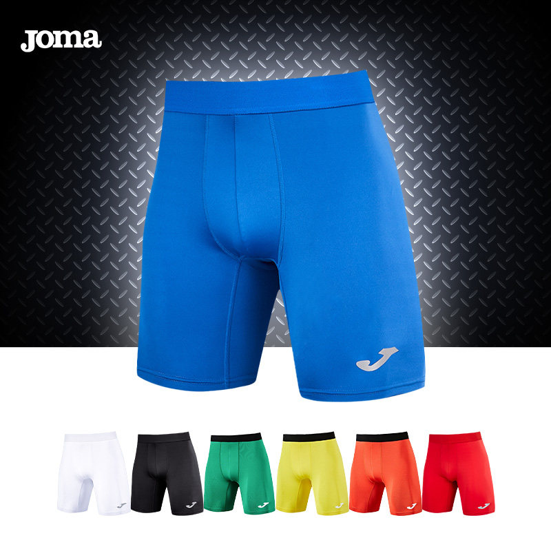 JOMA/荷马运动紧身裤男子足球训练快干透气健身五分裤打底压缩裤