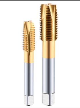 镀钛先端机用丝锥/螺尖丝攻细牙M2M2.5M3M4M5M6M8M10X1.5M12X1H2