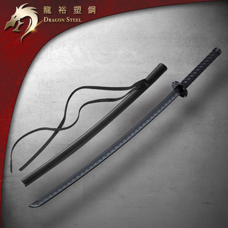 台湾龙裕塑钢居合练习刀武士剑道训练刀未开刃车载防身自卫合法