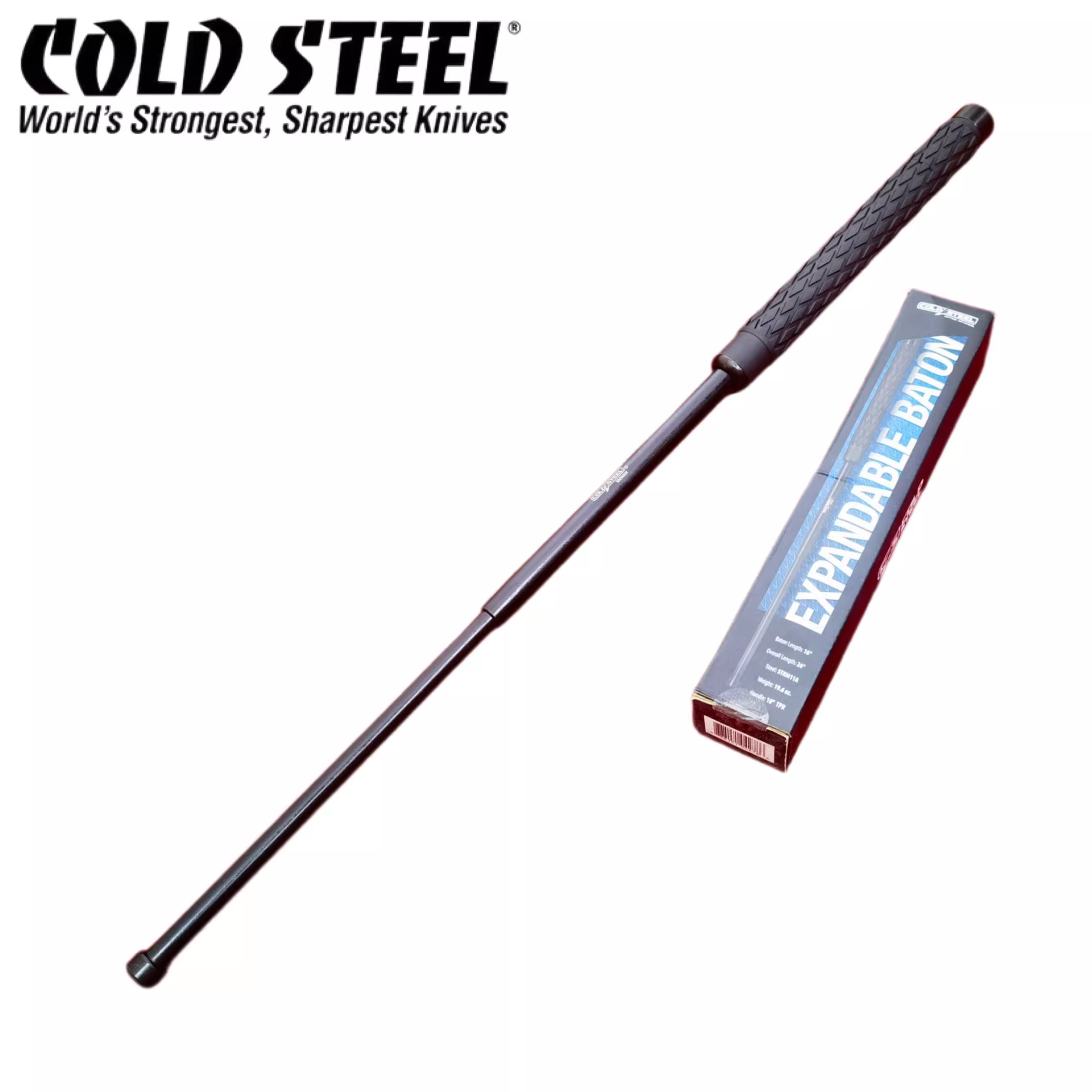 美国冷钢COLD STEEL 拉伸便携式户外甩棍便携棍棒自驾伸缩棍BT-26