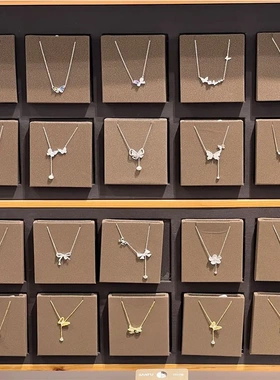 韩版小众设计感钛钢项链女气质蝴蝶吊坠轻奢风锁骨链百搭颈链饰品