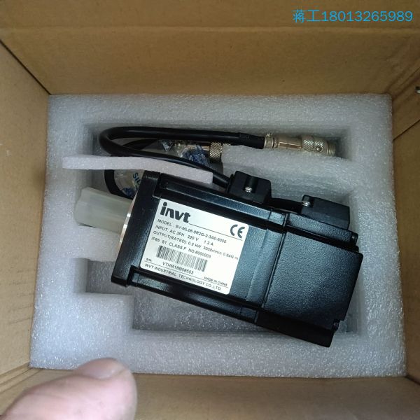 英威腾DA200系200W伺服电机SV-ML06-0R2G-