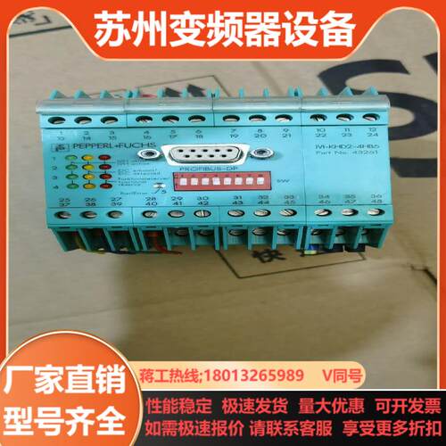 倍加福安全栅IVI-KHD2-4HB6功能正常