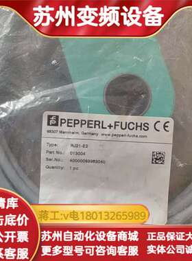 PEPPERLFUCHS接近开关 RJ21-E2