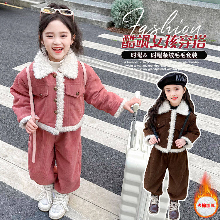 儿童春秋卫衣套装休闲运动两件套