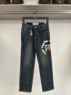 字母卡通印花牛仔裤 PIERRE 男士 25秋冬新款 881G391505 PIERUCCI