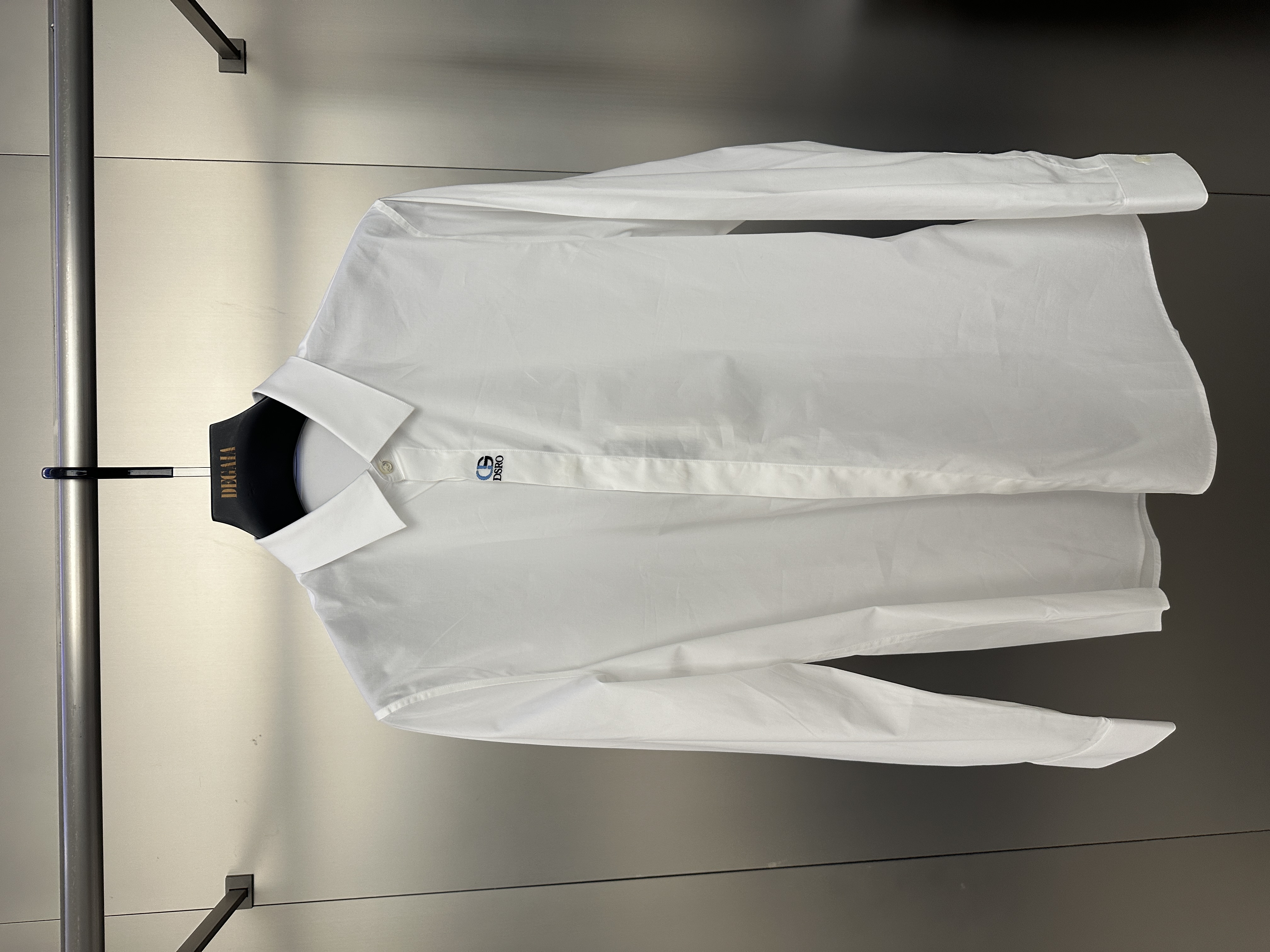 DOSERMO 鼎锋秋冬推荐 男士字母logo刺绣翻领休闲衬衫 660143008