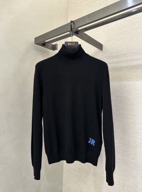 John Richmond 25秋冬新款 男士下摆字母印花毛衫JUHBAS370092