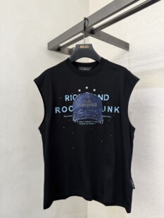 Richmond T恤 26春夏新款 字母帽子无袖 JUIAAT180059 男士 John