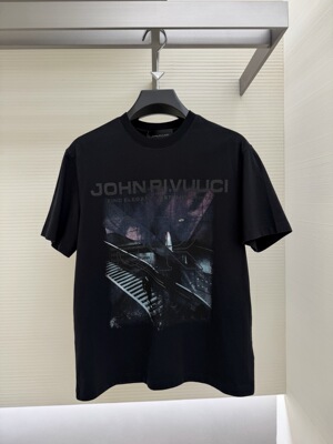 JOHN RI.VUUCI 26春夏新款 男士时尚印花休闲短袖T恤26582-510100