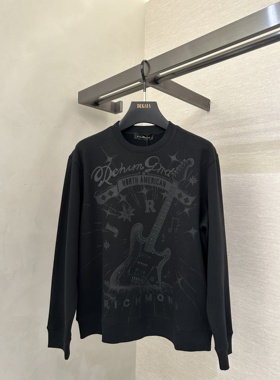 John Richmond 25秋冬新款 男士时尚印花休闲卫衣 JUHBAW150217