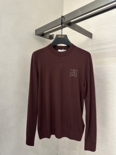 25秋冬新款 羊毛衫 男士 胸前logo烫钻长袖 DUHBAS371158 时尚 DEGAIA