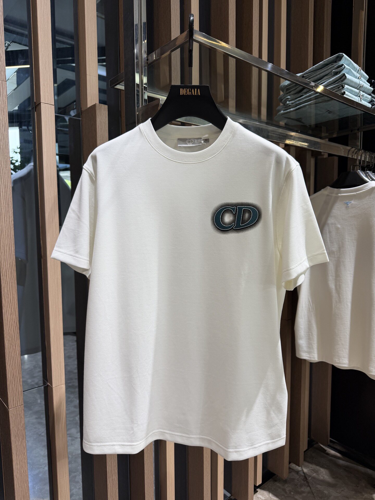 CDHOMME 26春夏新款 男士时尚胸前字母印花短袖T恤 CD62860281