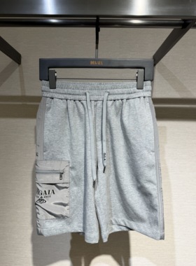 DEGAIA 26春夏新款 男士时尚侧边拼接口袋装饰短裤 DUIAAI060872