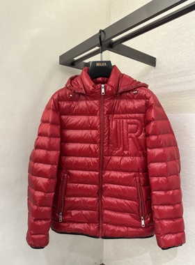 John Richmond 25秋冬新款 男士时尚连帽休闲羽绒服JUHBAY030522