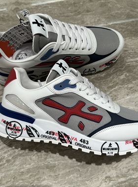 Chishaluo 25秋冬新款 男士时尚系带厚底休闲米字鞋 CH12818C34F