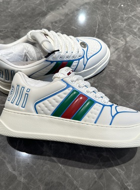 Cavalli Class 25新款 男士时尚拼色系带厚底休闲板鞋 CA2FES-17A