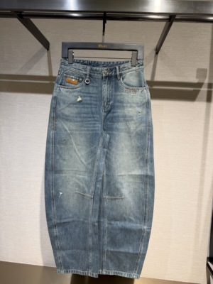 John Richmond 26春夏新款 男士时尚百搭宽松牛仔裤JUIAAN160698