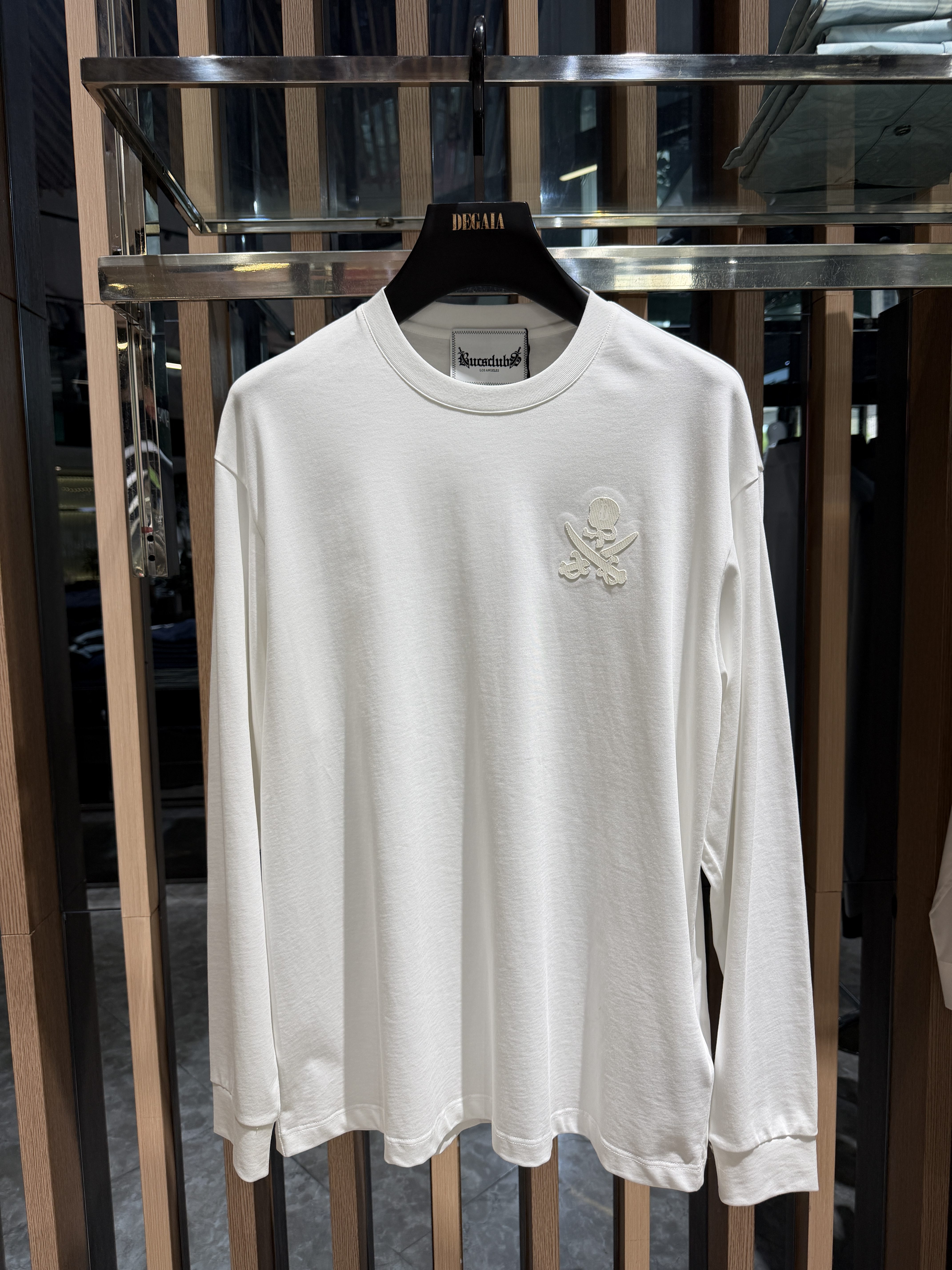 Dartin Bonaparto男装26夏季新款胸前刺绣长袖T恤纯棉SDB2515288