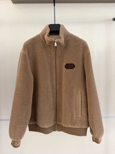 AOLAMA 25返场特价 男士时尚绣标立领毛料休闲夹克外套 882754110