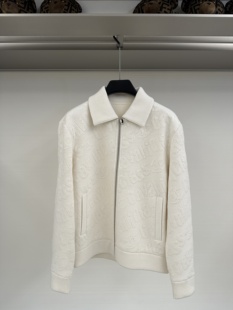 Cavalli Class 25秋冬新款 男士字母满印花版翻领开衫CM222E4572