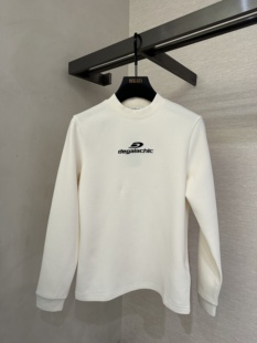 打底衫 DEGAIA 字母刺绣半高领长袖 男士 DUHBAT151203 25秋冬新款