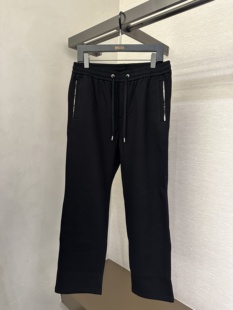 后口袋logo刺绣直筒休闲裤 男士 DUHBAK501502 25秋冬新款 DEGAIA