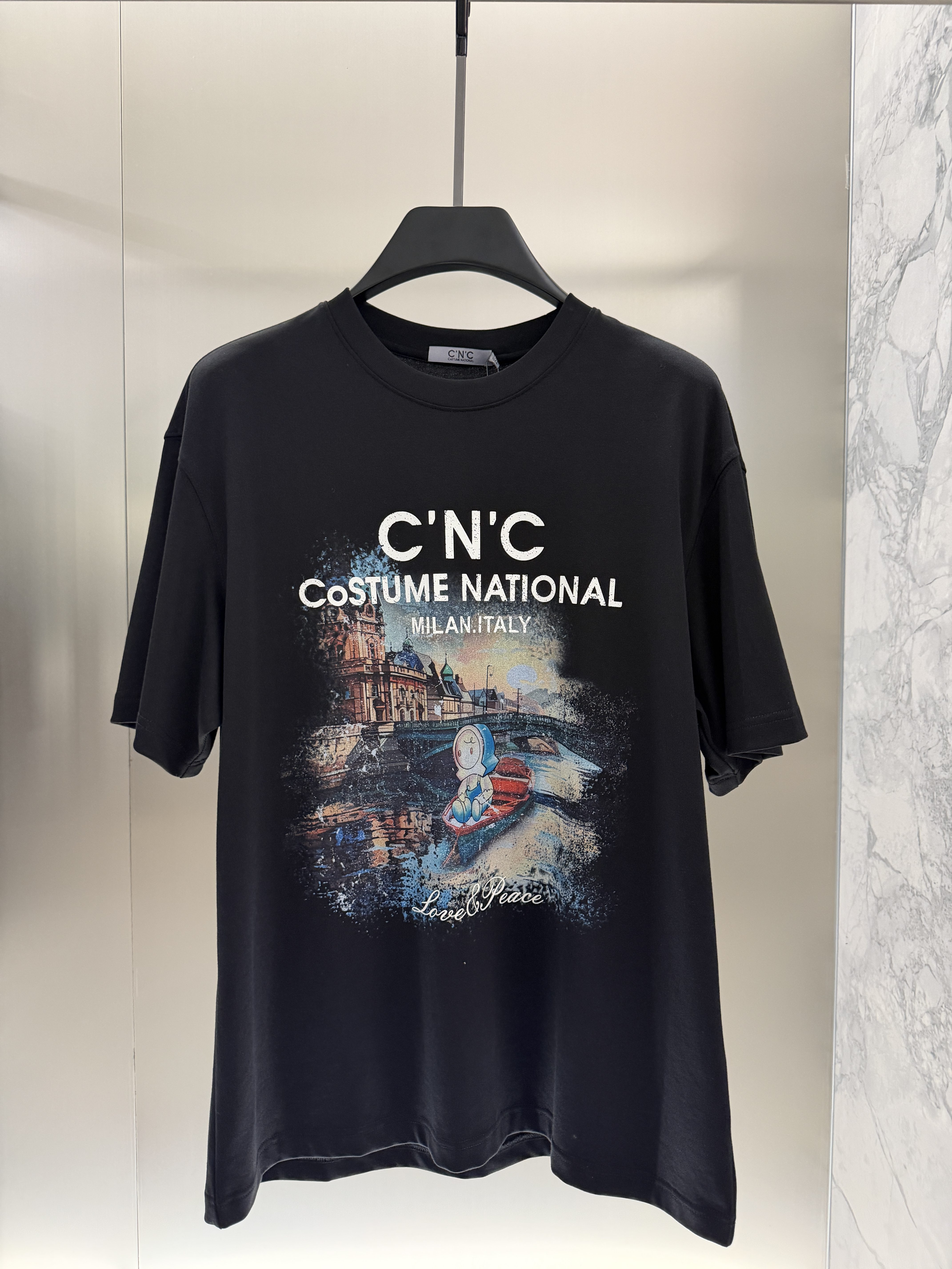 CNC 26春夏新款 男士时尚字母图案印花休闲短袖T恤811H262007