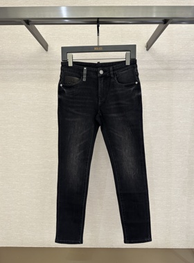 John Richmond 鼎锋秋冬推荐 男士后口袋印花牛仔裤JUGBAN136803