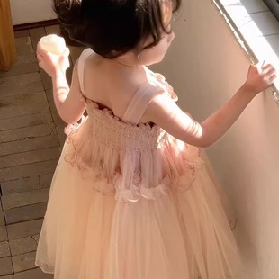 三岁女孩裙子四五岁2025新款今年流行爆款女童公主裙超级好看别致