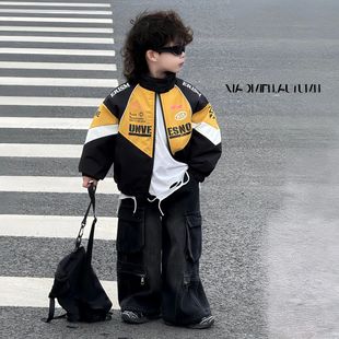 男童巨好看冬装套装韩系穿搭痞帅潮酷小少爷炸街小男孩潮帅气时髦